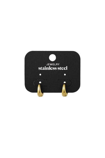 medium basic hoop earrings