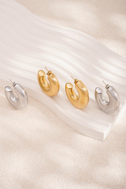 everyday hoops earrings