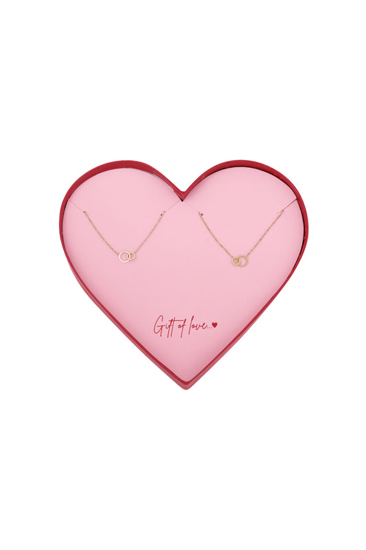 gift of love stainless steel infinity bracelets