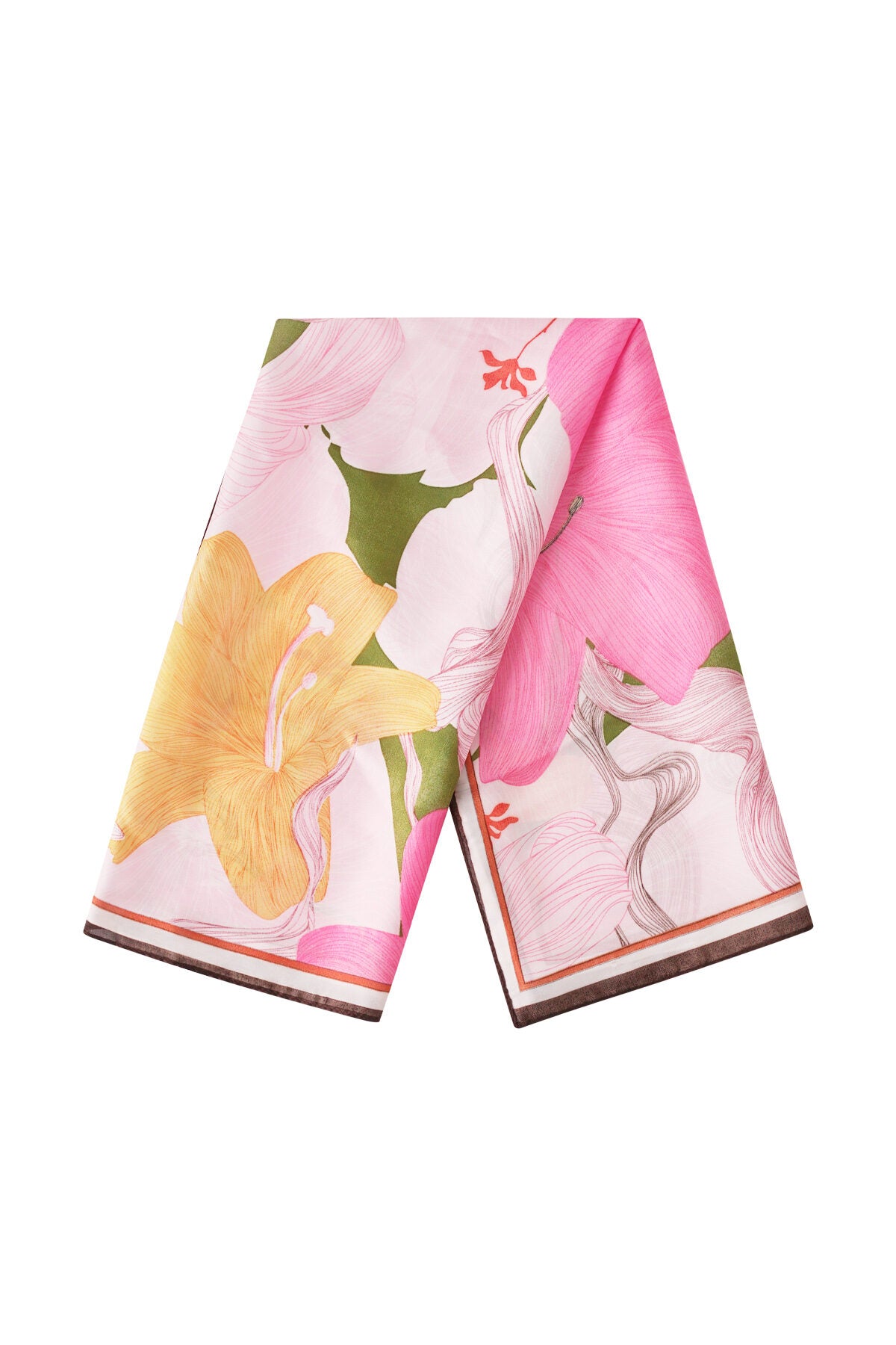 Flower day scarf
