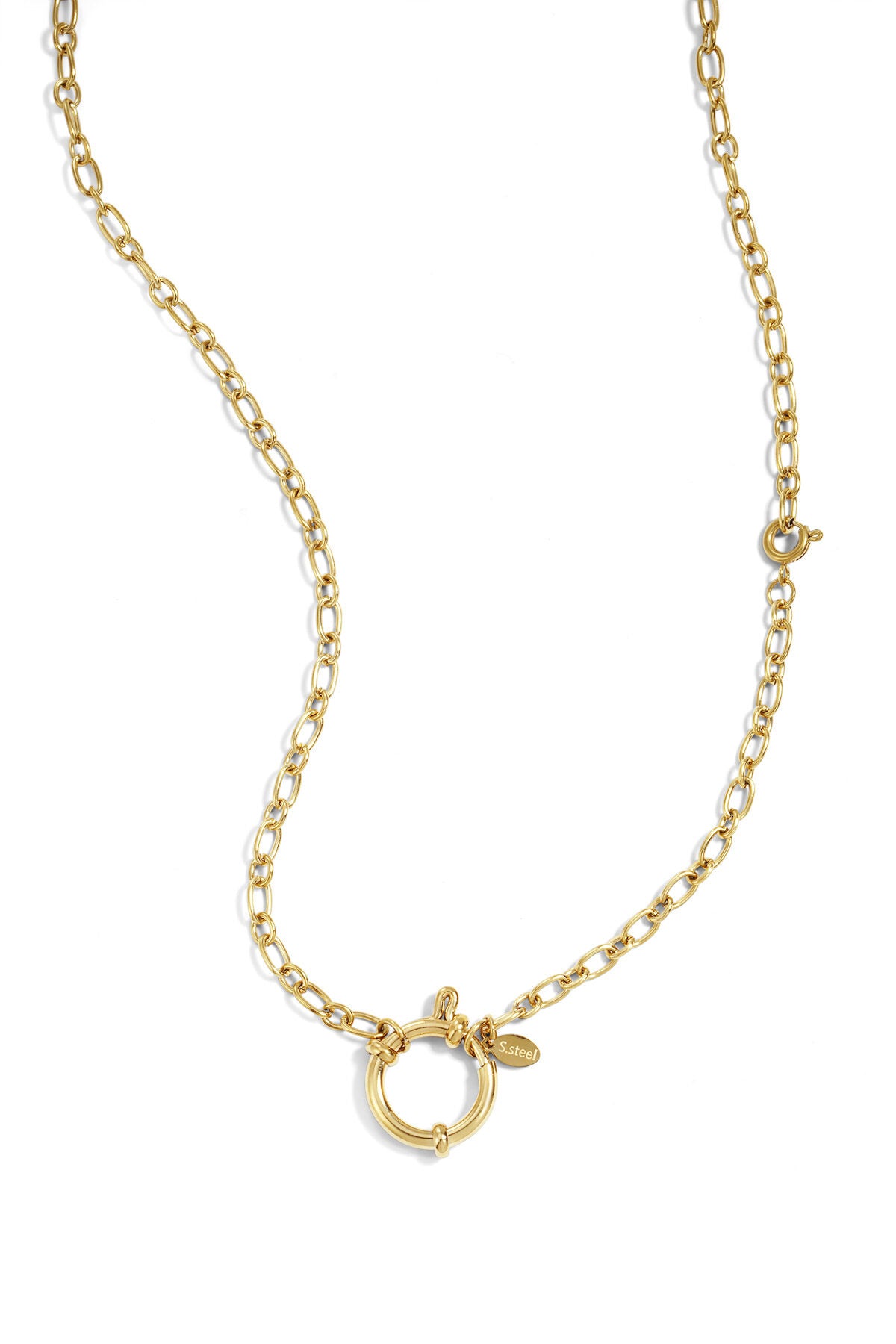 Stainless Steel Chain Necklaces Chain DIY Daily Simple Series Women's jewelry