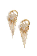 Iron Dangle Earrings irregular shape Elegant Christmas Luxurious Series Women's jewelry