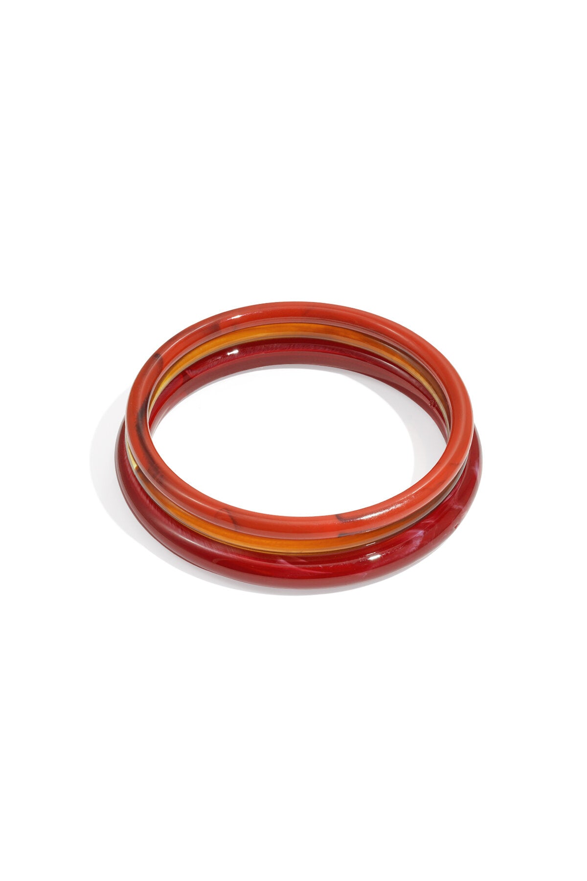 Acrylic Bangles Solid Color Casual Daily Simple Series Women's jewelry