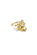 Stainless Steel Ear Cuffs Heart Casual Daily Simple Series Women's jewelry