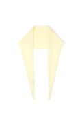 Minimalist Solid Color Triangle Scarf