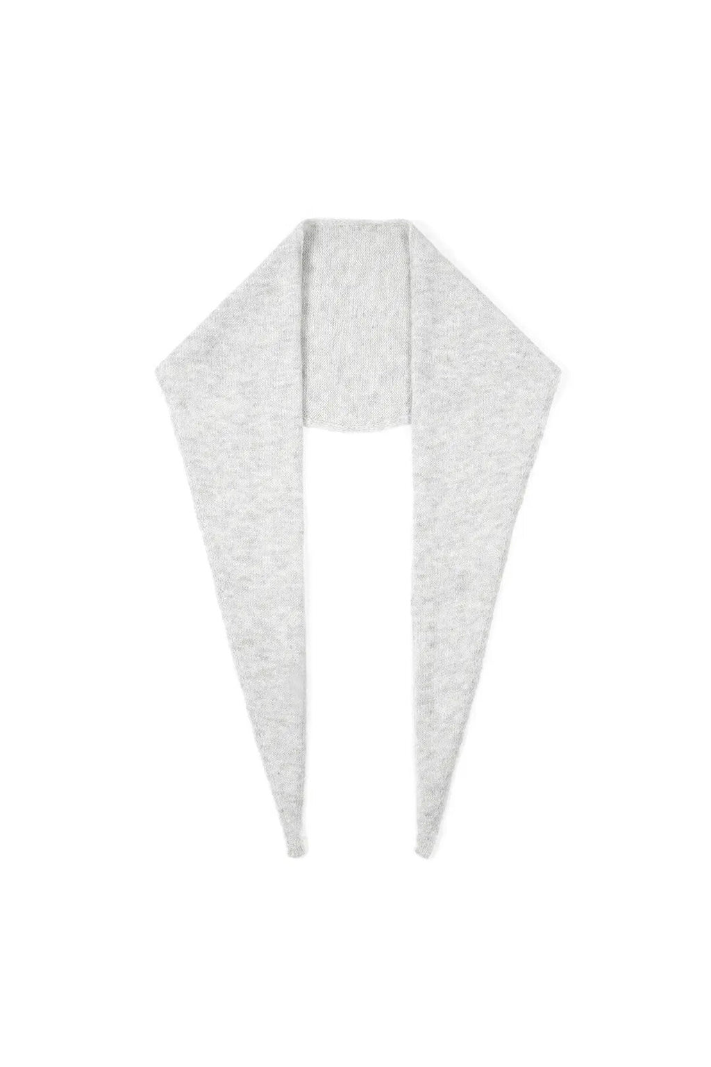 Minimalist Solid Color Triangle Scarf