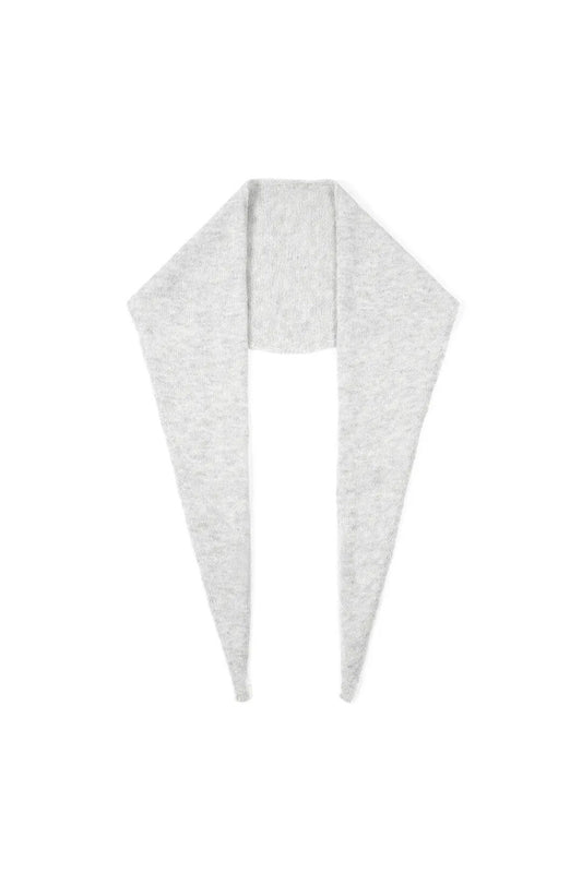 Minimalist Solid Color Triangle Scarf
