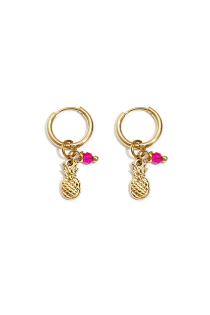 earrings pineapple aura