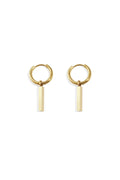 Stainless Steel Drop Earrings rectangle Casual Daily Simple Series Women's jewelry