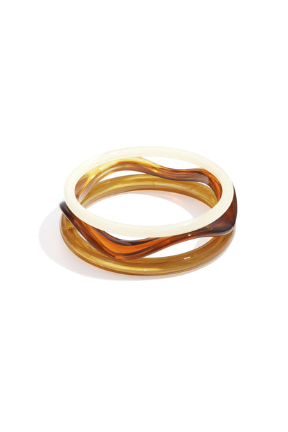 Acrylic Bangles Solid Color Casual Daily Simple Series Women's jewelry