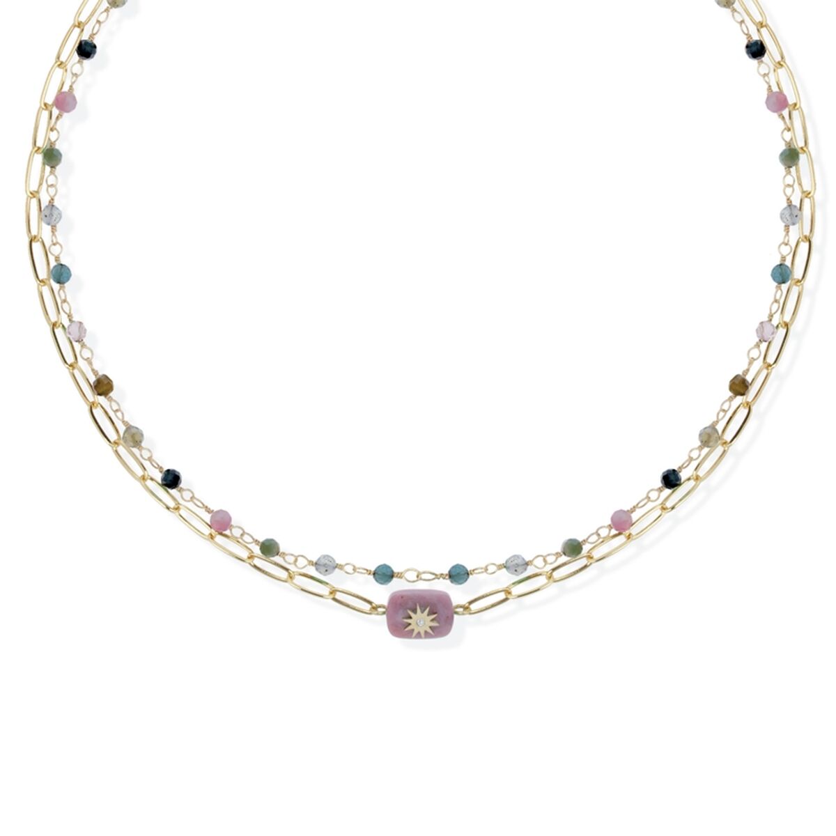 Ladies' Necklace LIU JO LJ2891 Silver
