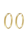 Stainless Steel Hoop Earrings circle Casual Daily Simple Series Women's jewelry