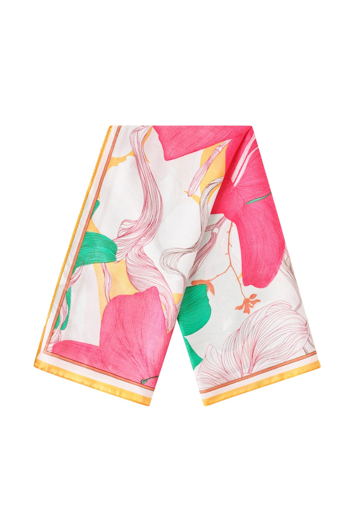 Flower day scarf