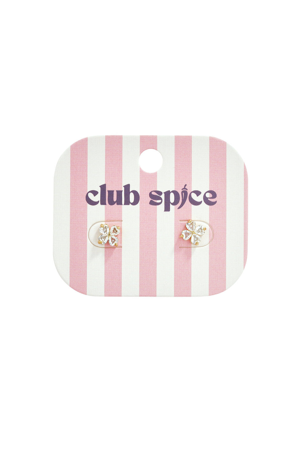 Clover stud earrings