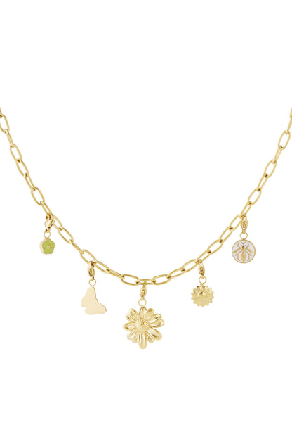 Detailled Flower DIY Necklace
