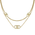 Ladies' Necklace LIU JO LJ2907 Golden
