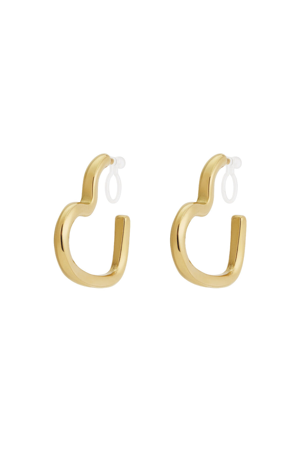 Heart Clip Earrings