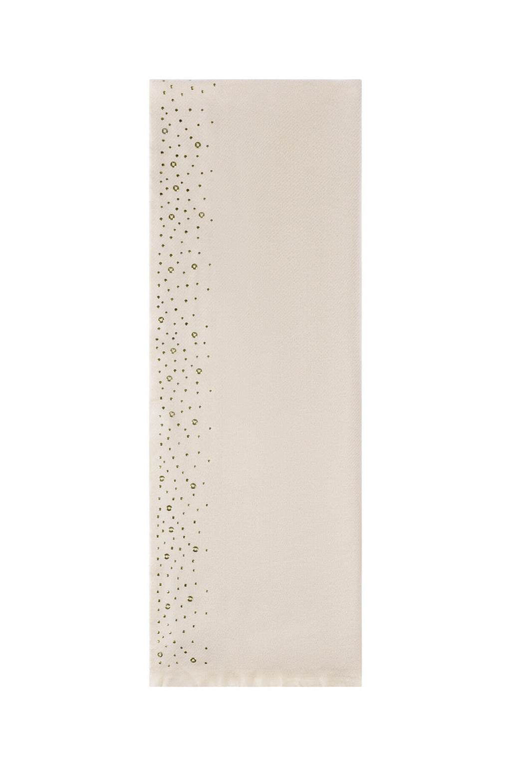 Winter scarf with stones