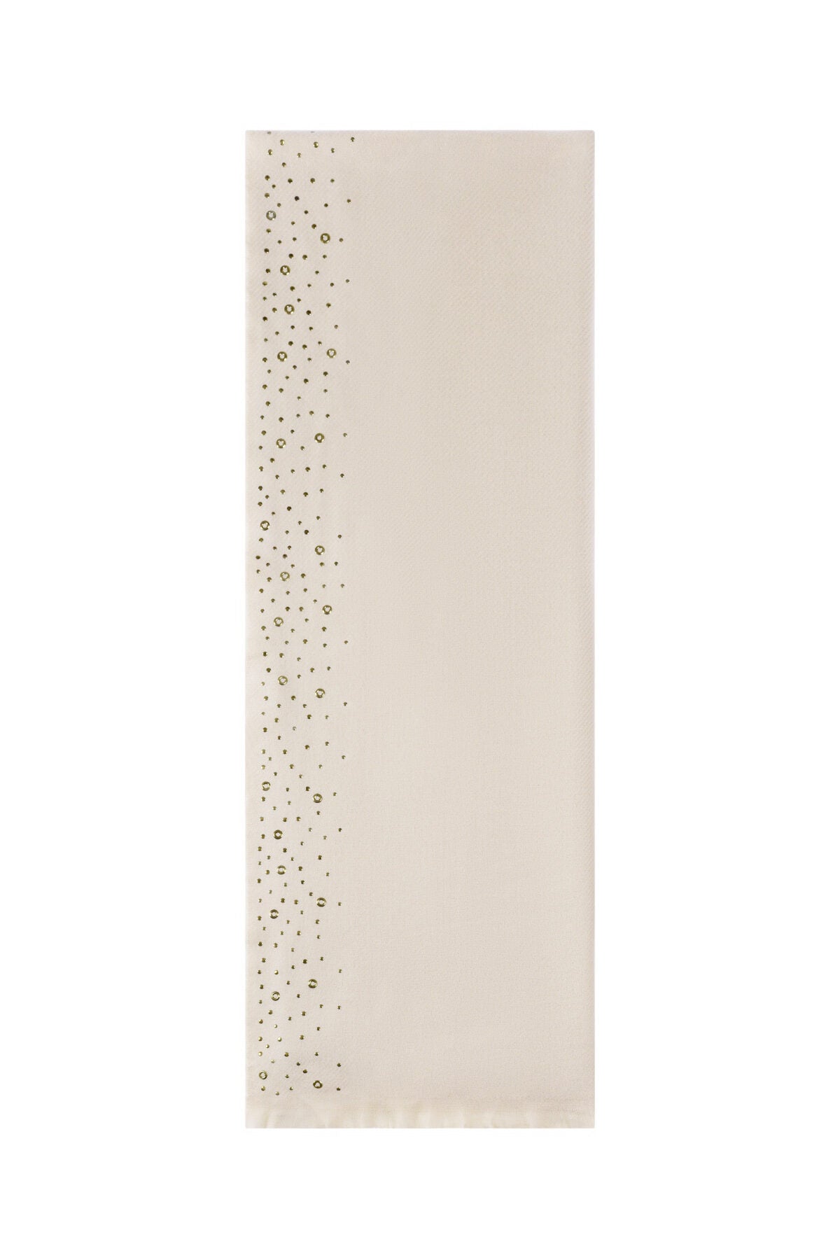 Winter scarf with stones