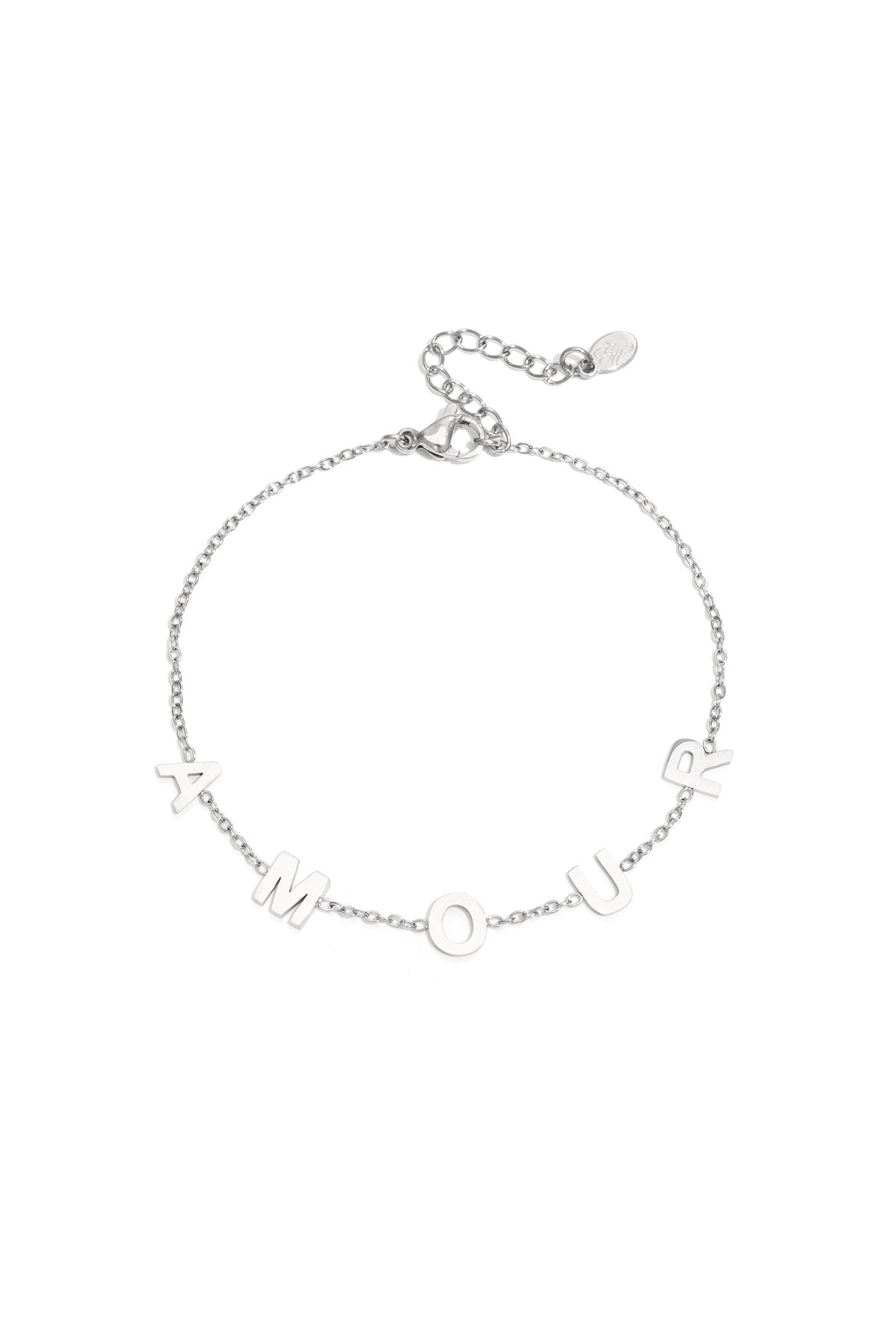 Bracelet amour chunky letters