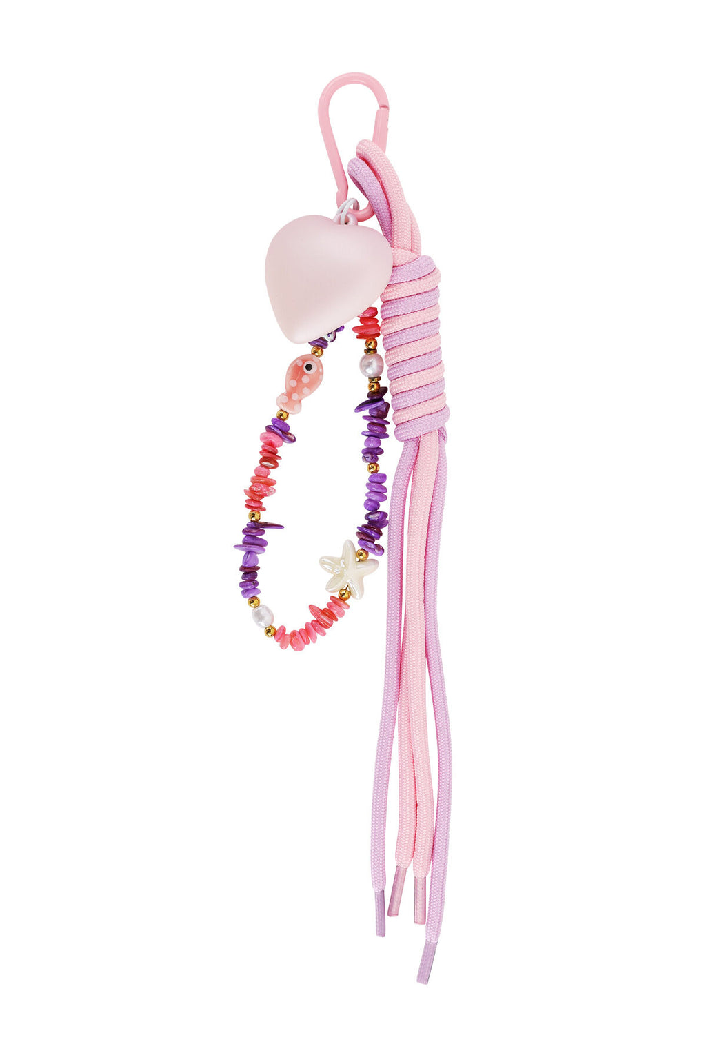 Fish love Bag Charm