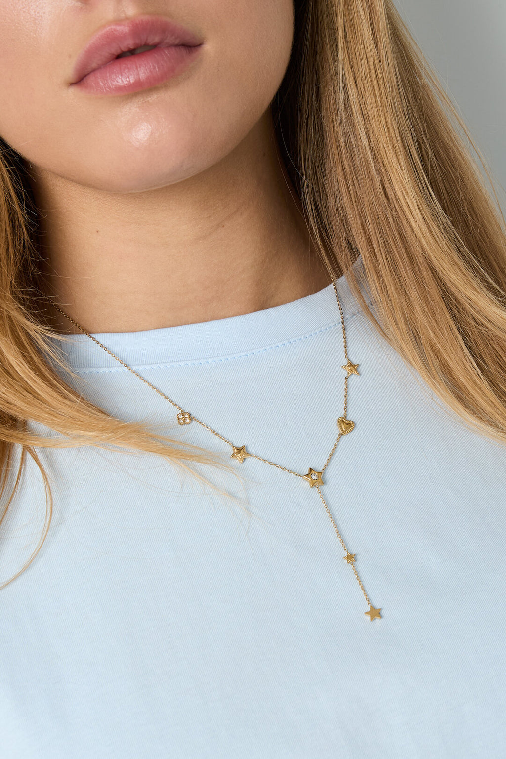 Stainless Steel Pendant necklaces Star Casual Daily Simple Series Women's jewelry