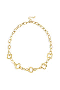 Stainless Steel Chain Necklaces Clover Casual Daily Simple Series Women's jewelry