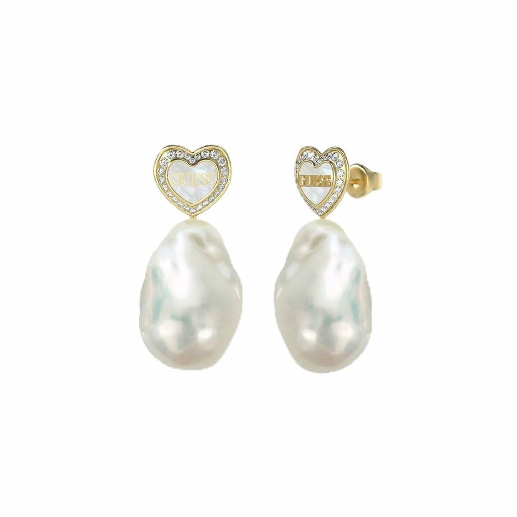 Ladies' Earrings Guess JUBE04022JWYGWHT-U Steel