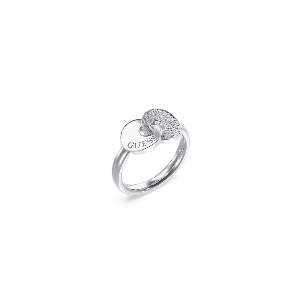 Ladies' Ring Guess JUBR05222JWRH56 Silver 16