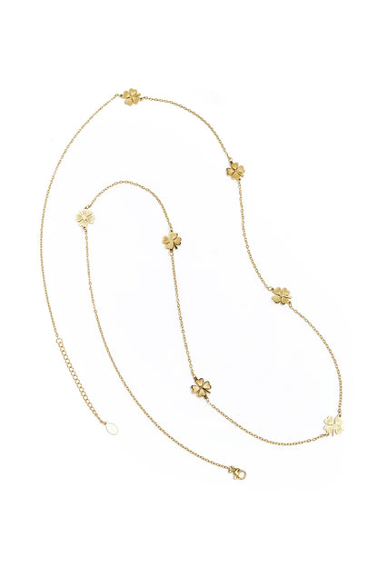 long clover necklace