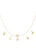 Detailled flower DIY necklace
