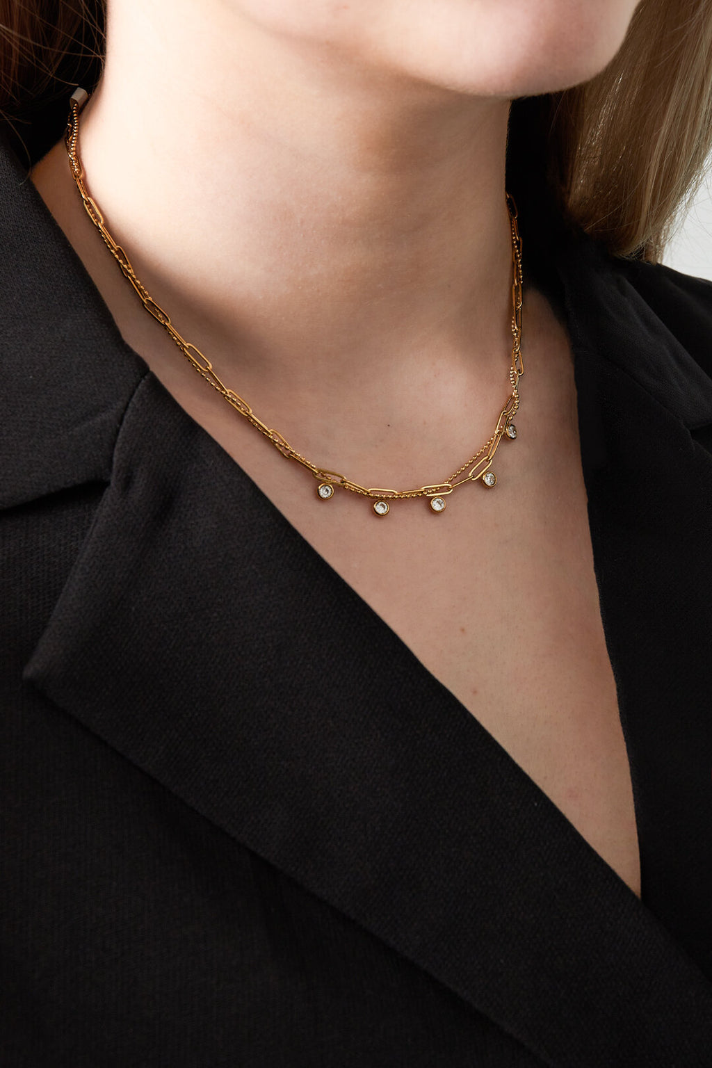 Sparkling Chain Necklace