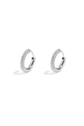 Stainless Steel Hoop Earrings Circle Simple Daily Simple Series Women's jewelry