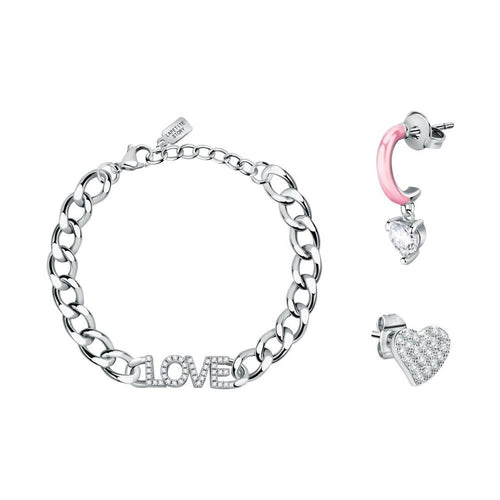 La Petite Story LPS05ASD41 ladies' bracelet and earrings set in elegant feminine design