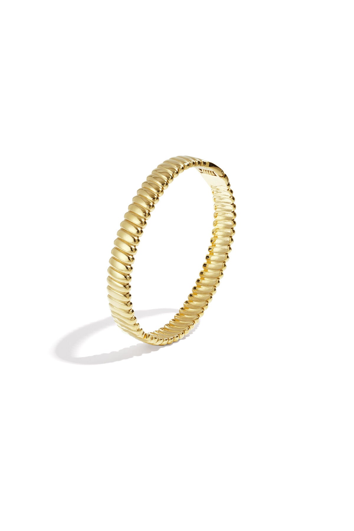 Chunky striped bangle