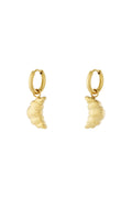 Mini Croissant Earrings