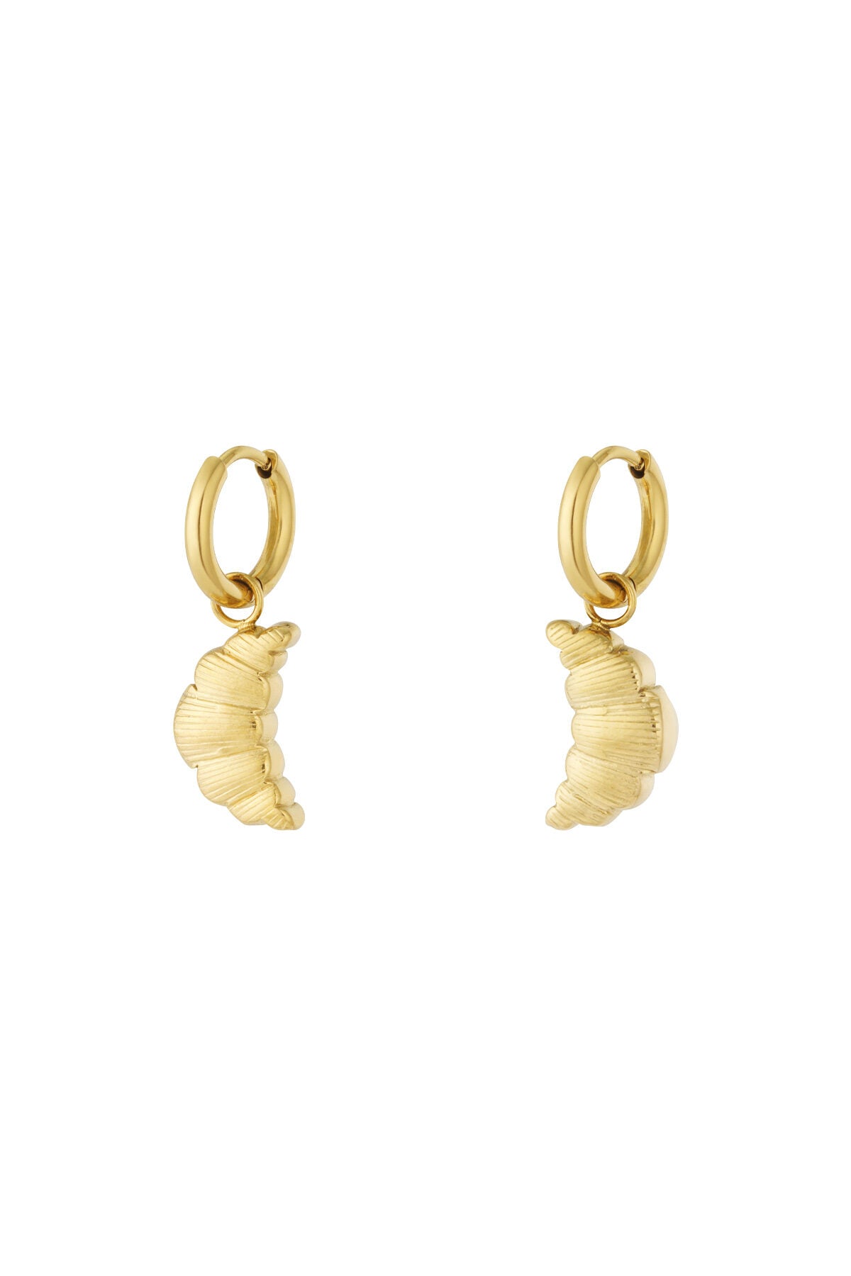 Mini Croissant Earrings