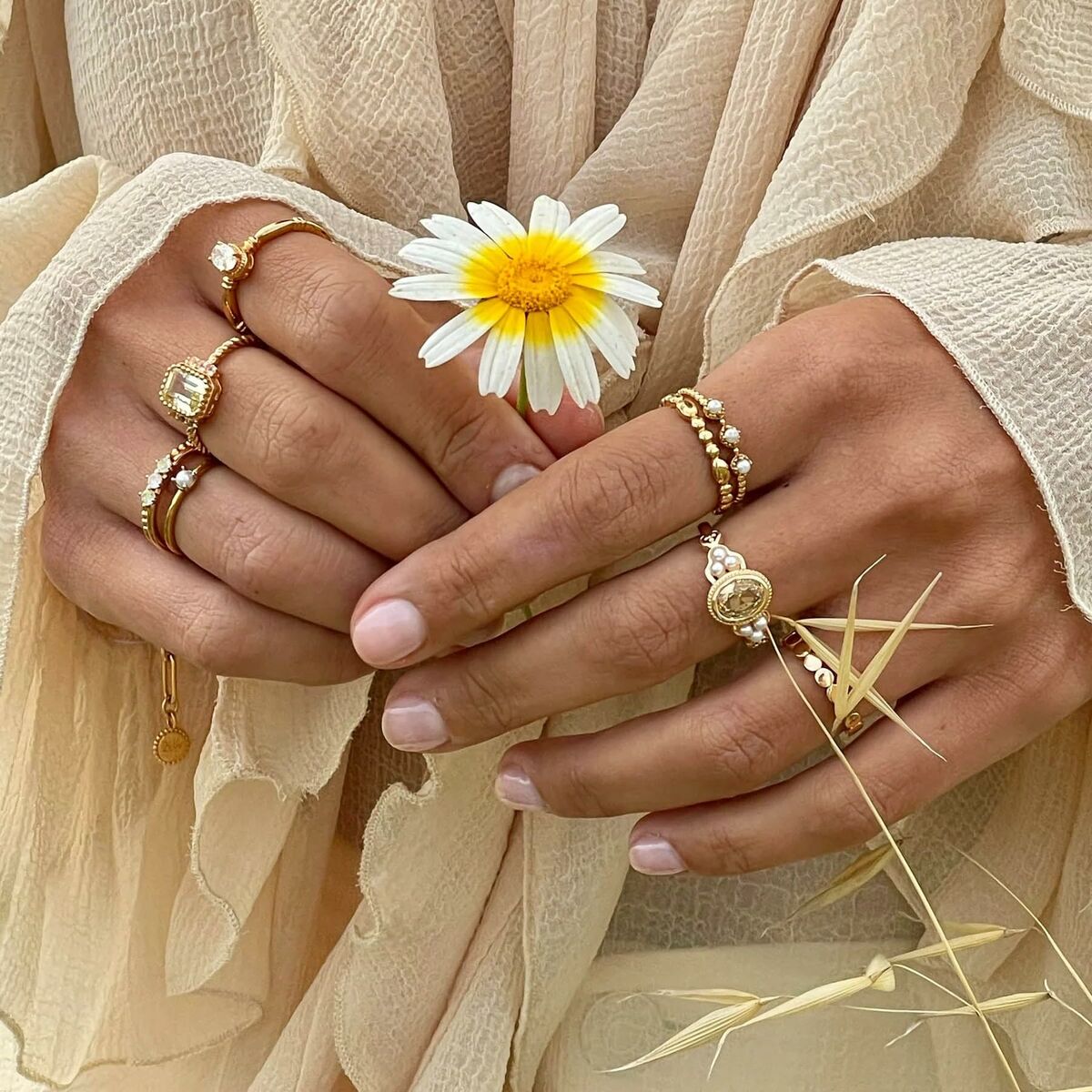 Ladies' Ring 24KAE 12441Y/56 16 Golden