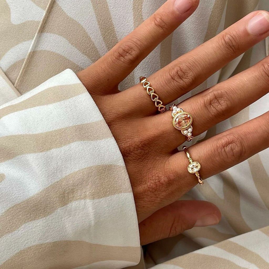 Ladies' Ring 24KAE 12450Y/50 10 Golden