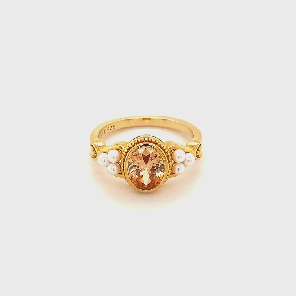 Ladies' Ring 24KAE 12450Y/50 10 Golden