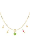 Clover DIY necklace