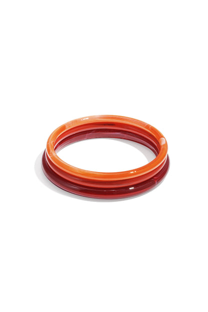 Acrylic Bangles Solid Color Casual Daily Simple Series Women's jewelry