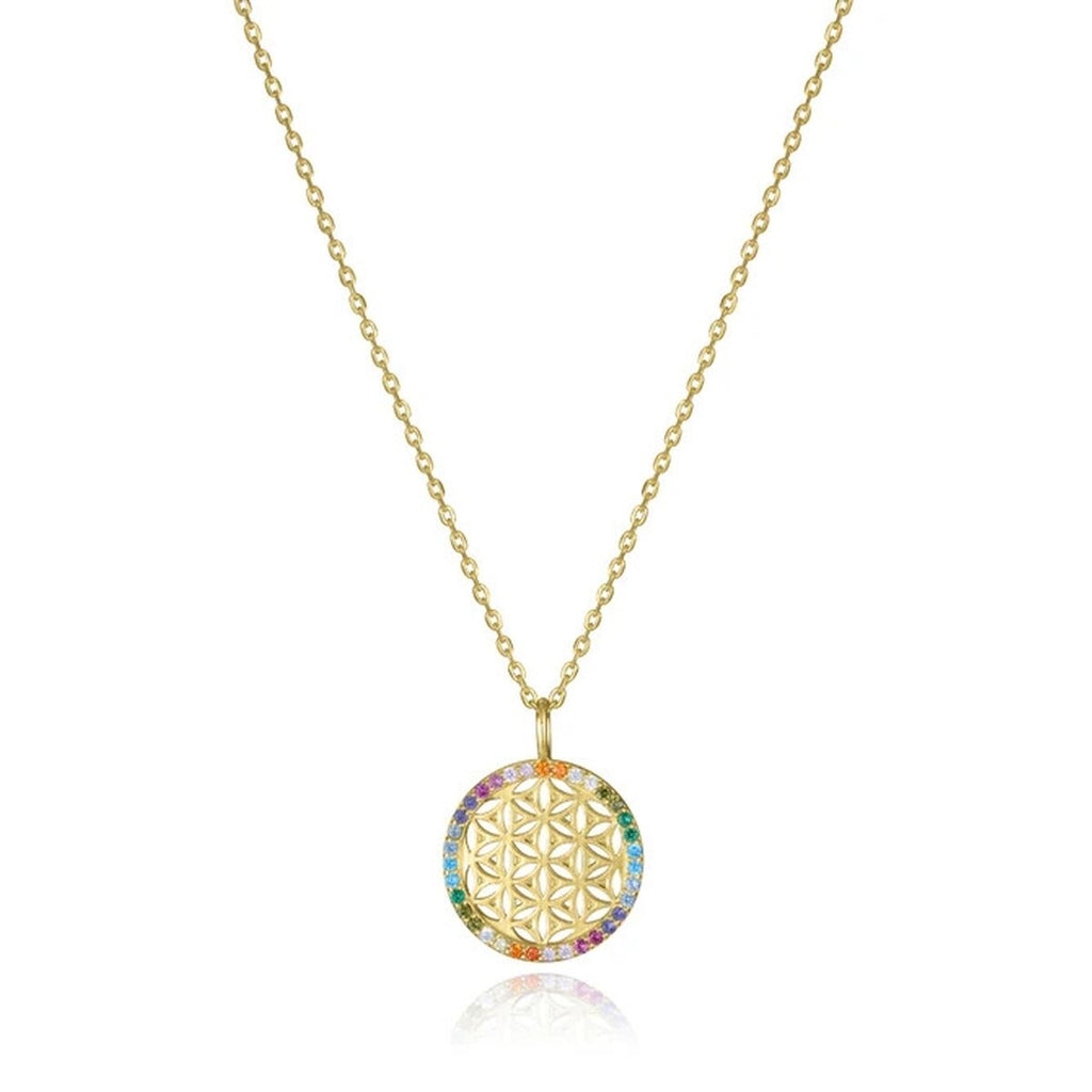 Ladies' Necklace Viceroy 15123C100-39 Golden
