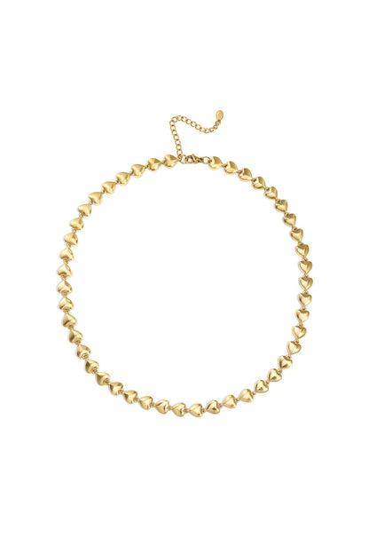 Stainless Steel Chain Necklaces Heart Casual Daily Simple Series Women's jewelry