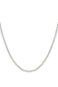 Solid bead necklace-6mm