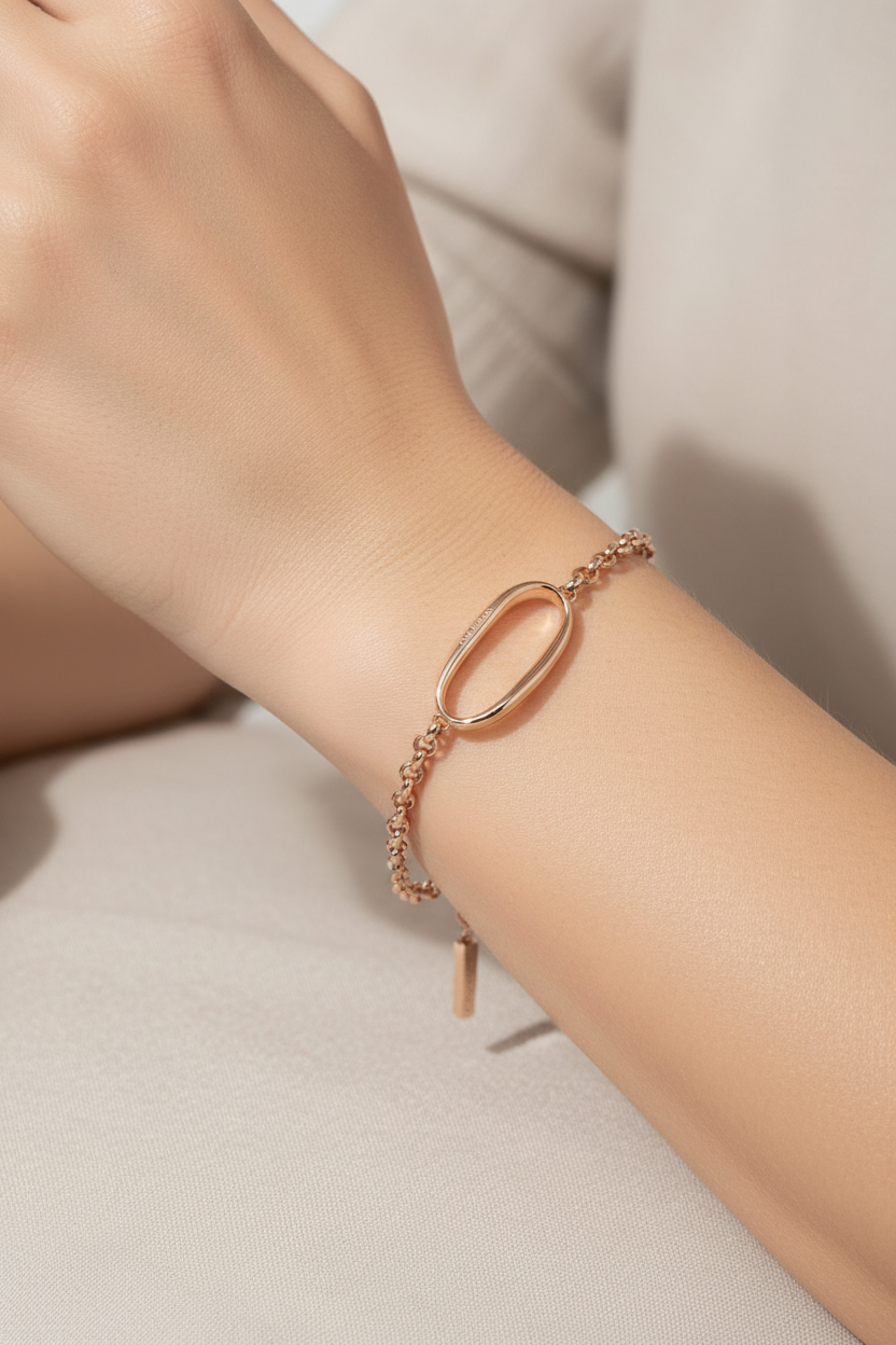 Ladies' Bracelet Calvin Klein 35000359 Golden