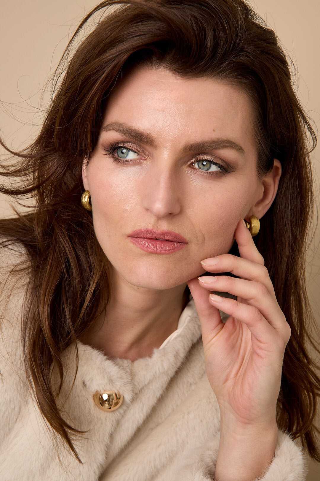 Hoop Earrings circle Casual Daily Simple Series Women's jewelry