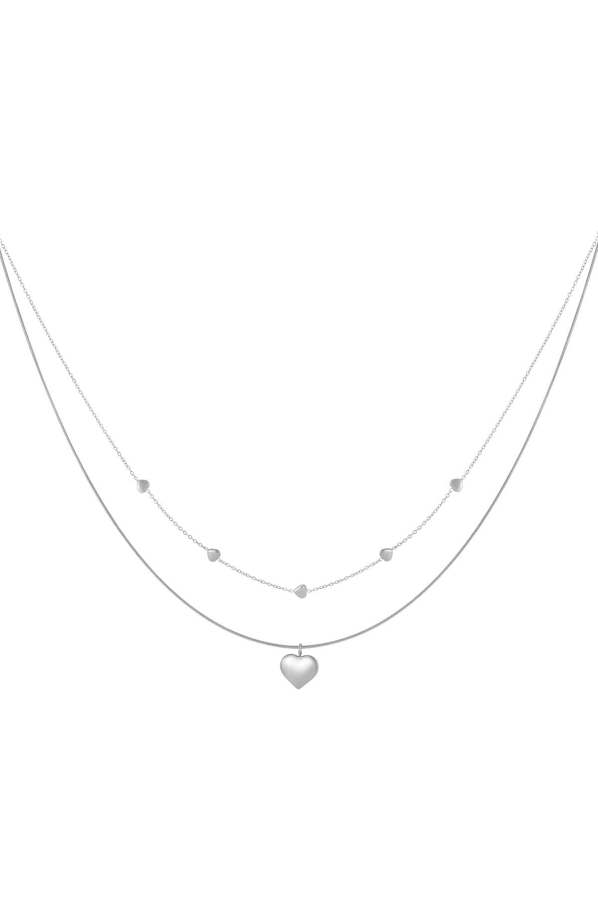 Layered Necklaces Heart Casual Daily Simple Series Women's jewelry