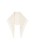 Fine Polka Dot Triangle Scarf
