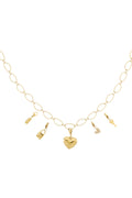 Big heart DIY Necklace